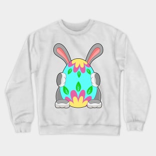 Rabbit Easter Easter egg Hideout Crewneck Sweatshirt